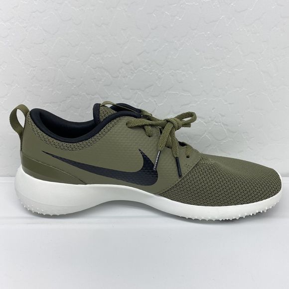 nike men's roshe g golf shoes olive